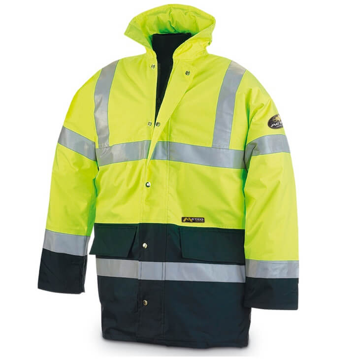 Parka alta visibilidad amarillo/azul marino 288-PFY Mix - Referencia 288-PFY MIX